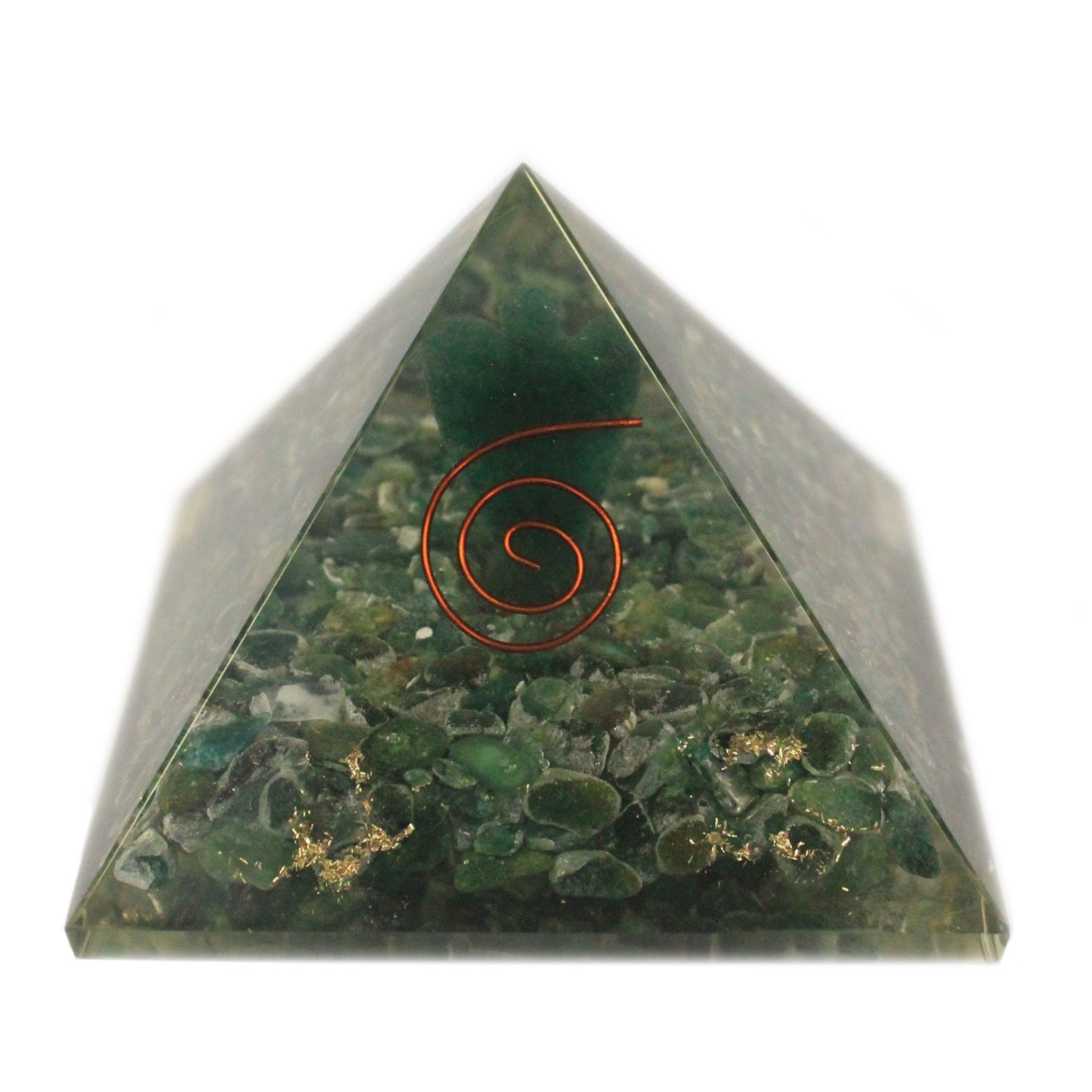 Pyramide en orgonite – Ange (70 mm)
