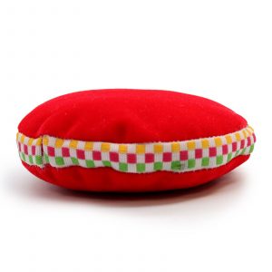 Coussin en velours pour bol chantant – Support 7 cm
