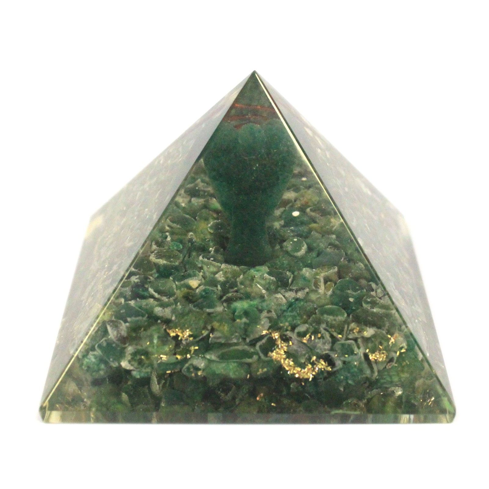 Pyramide en orgonite – Ange (70 mm) – Image 2