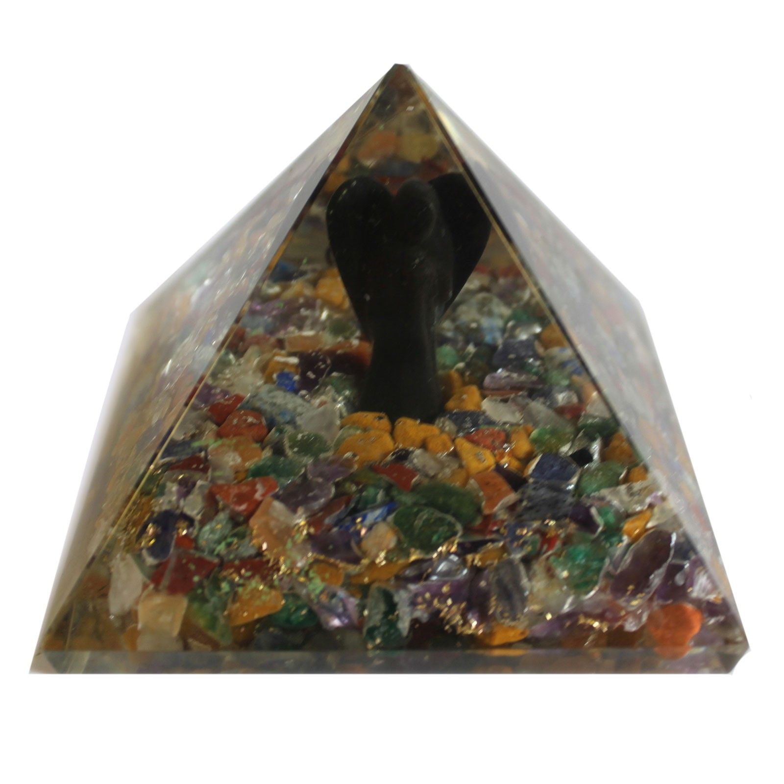 Pyramide en orgonite – Ange (70 mm) – Image 4