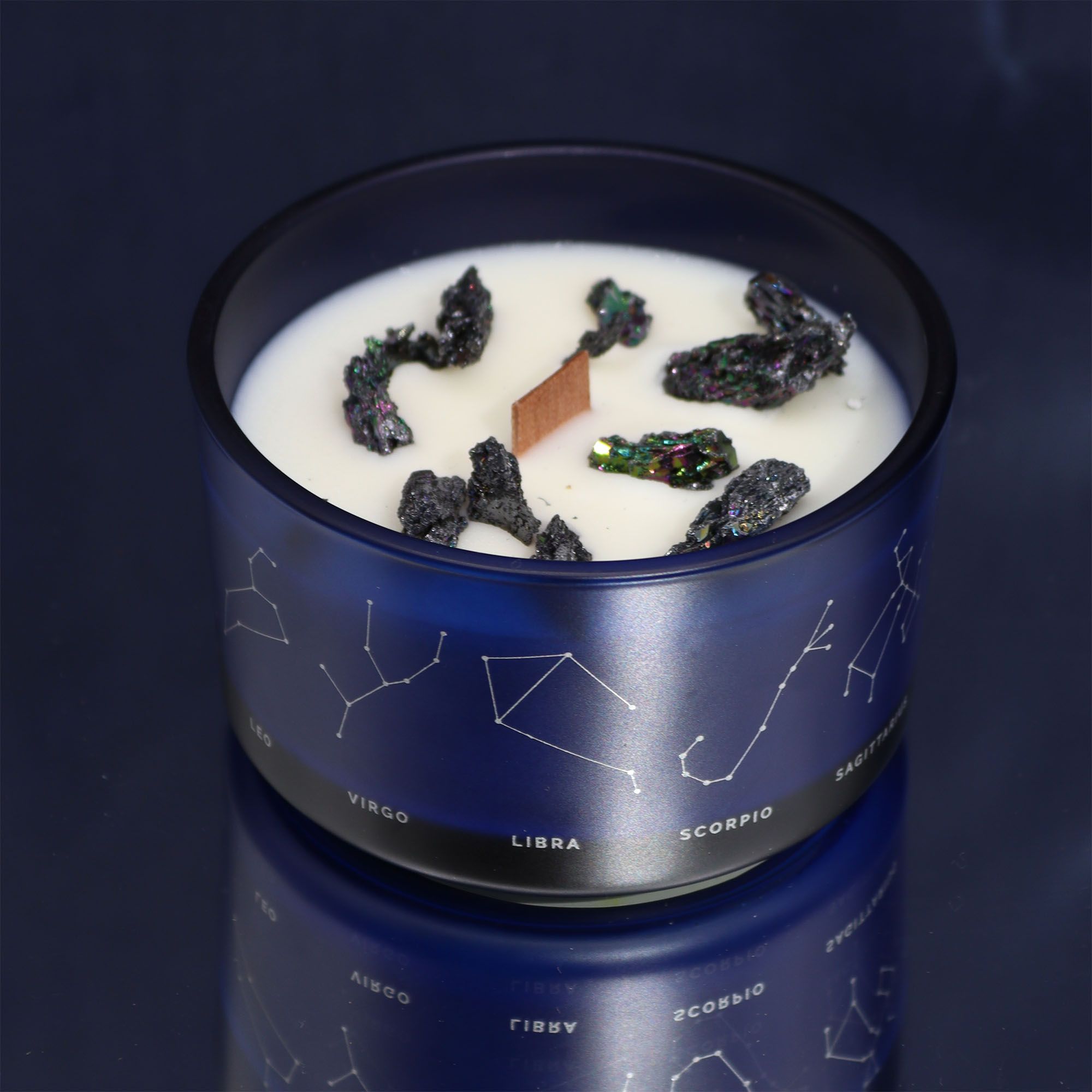 Zodiac Crystal Candle avec Bracelet – Bélier – Image 6