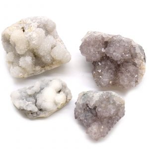 Quartz à pointes naturelles (lot 1 kg, min 5 pièces)