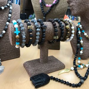 Bracelet Turquoise & Croix – Royal Beads – Pierre Naturelle