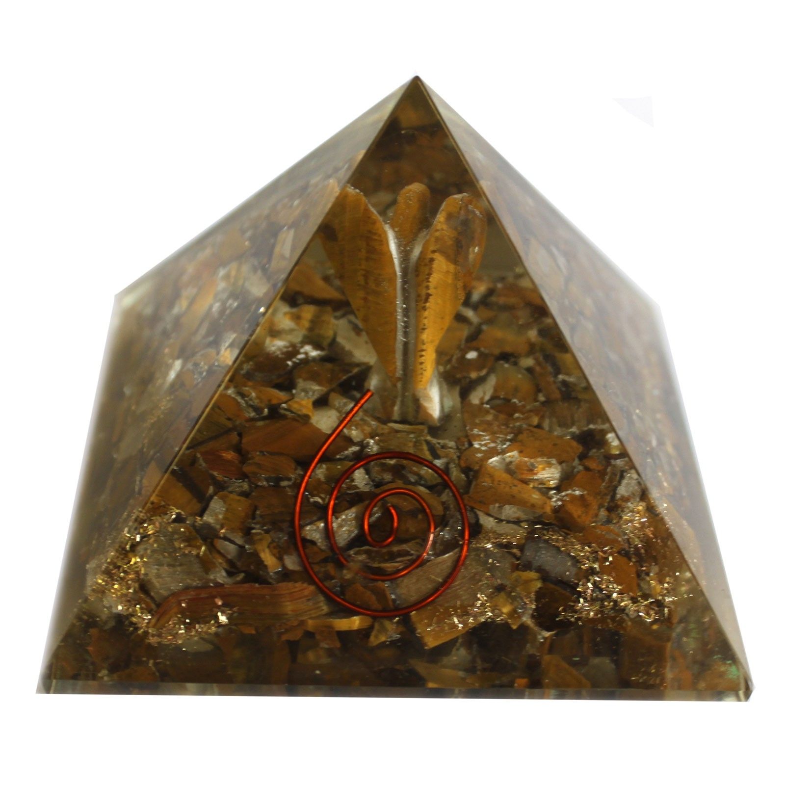 Pyramide en orgonite – Ange (70 mm) – Image 6