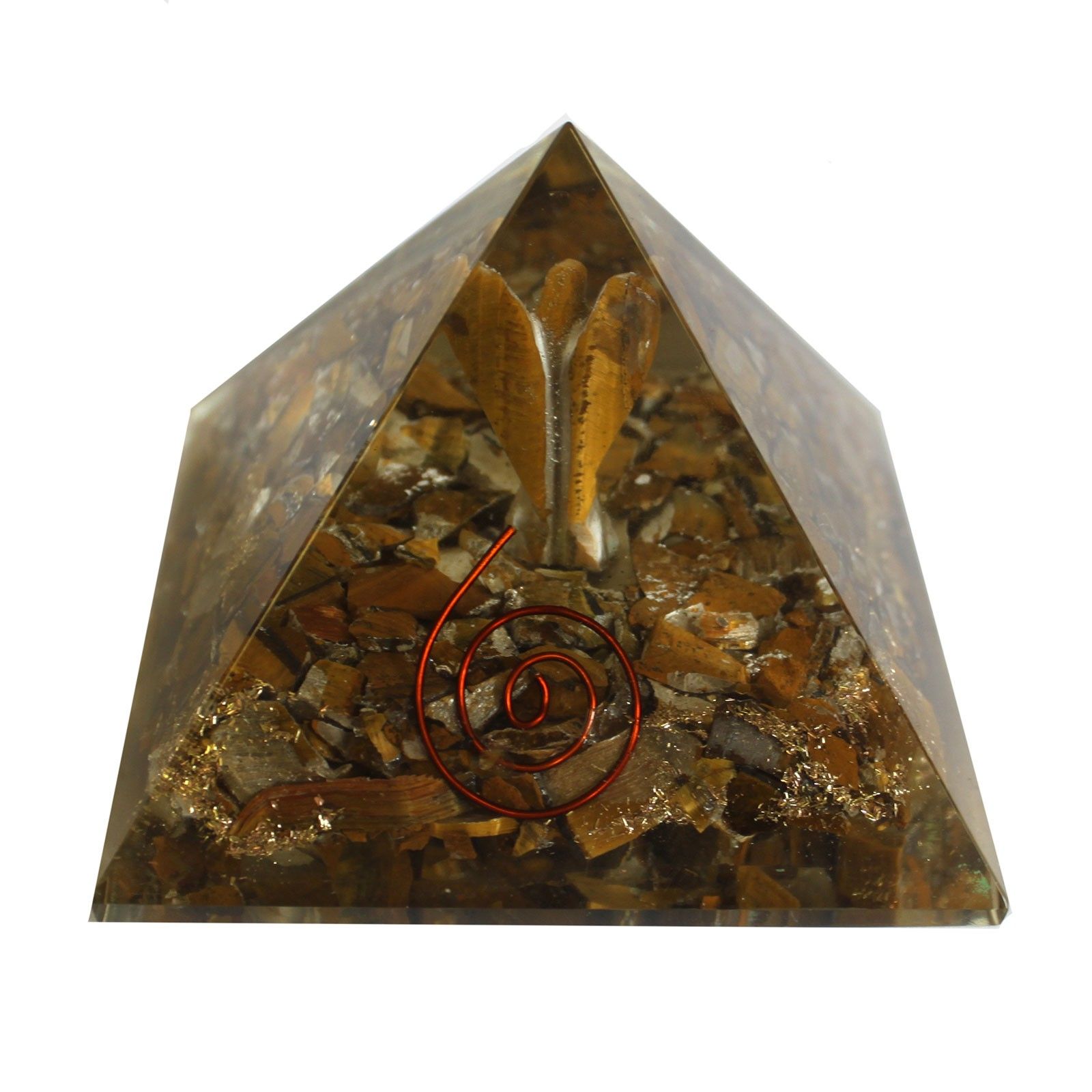 Pyramide en orgonite – Ange (70 mm) – Image 7