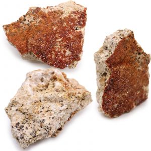 Spécimens minéraux de vanadinite – environ 20 pièces