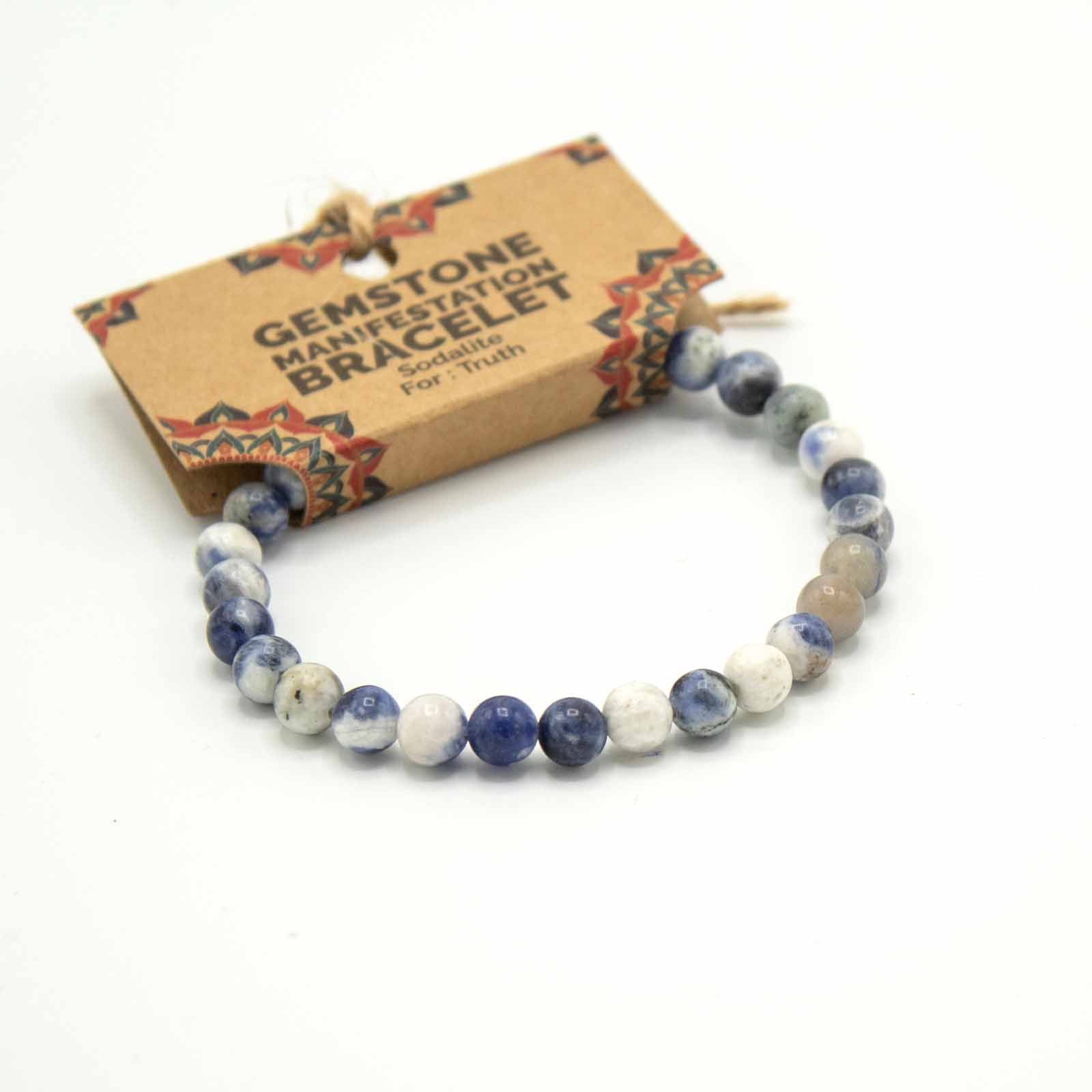 Bracelet Manifestation en Sodalite – Vérité & Clarté Intérieure – Image 2
