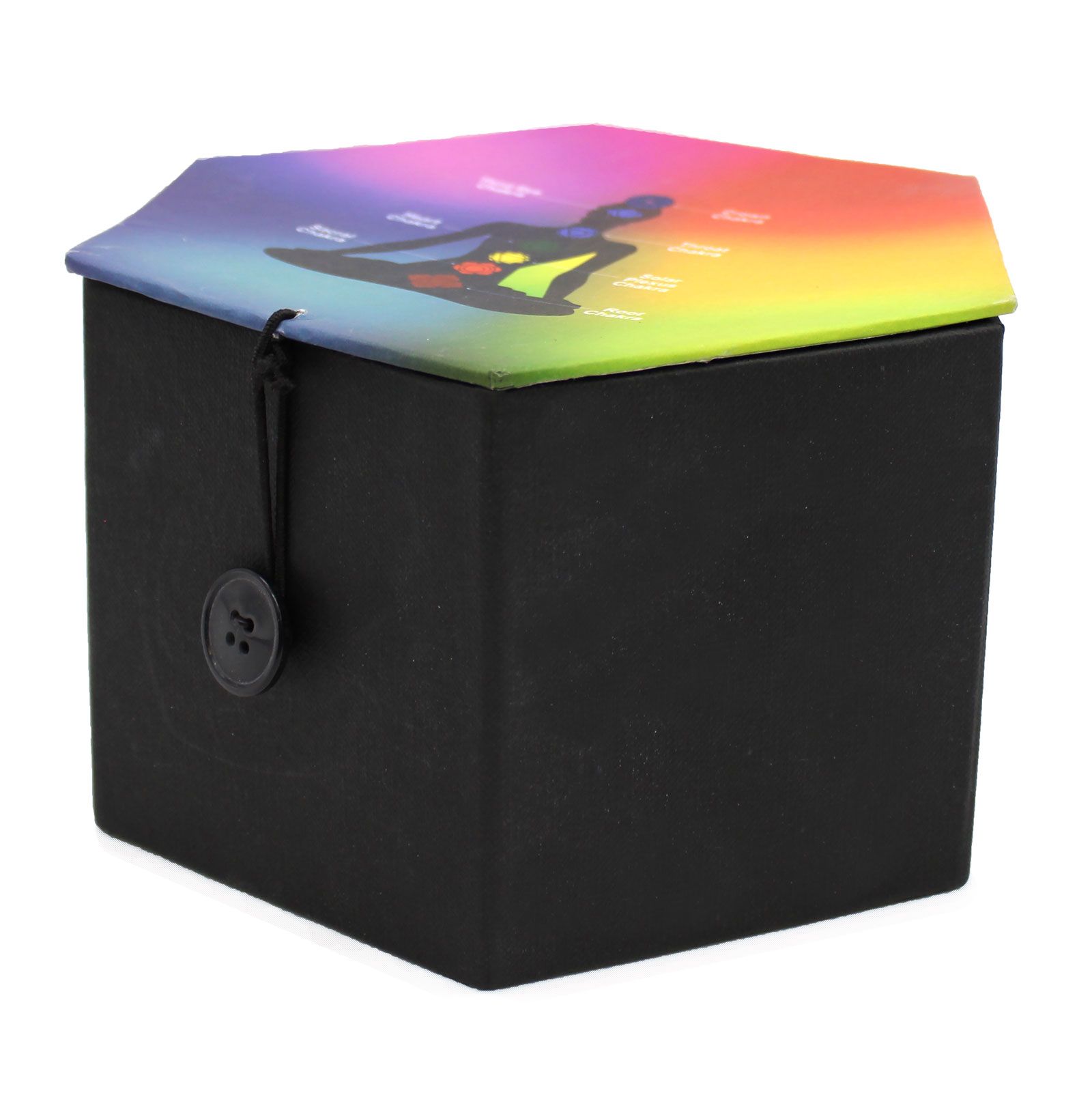 Set de bol chantant Yin & Yang – Blanc & Violet – 10,7 cm – Image 6