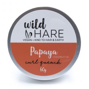 Wild Hare 60g – Papaya | Shampooing solide nourrissant & anti-frisottis