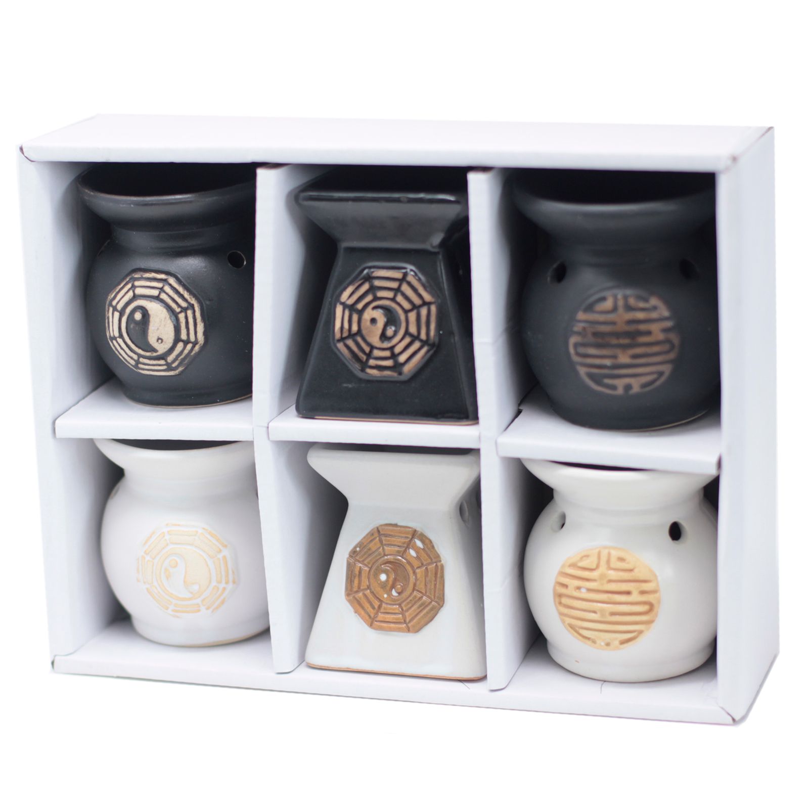 Brûleur à huiles essentielles Yin Yang – Céramique – Modèle classique – Image 11