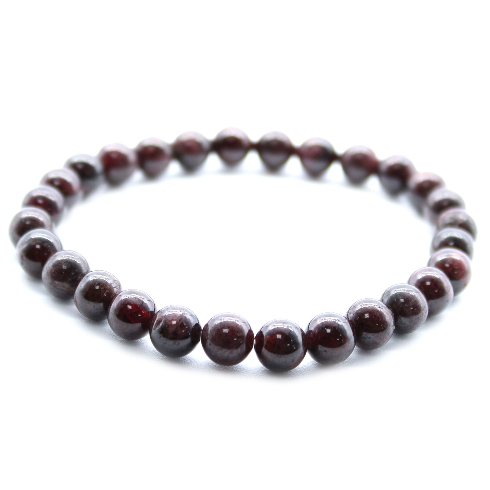 Bracelet Énergétique en Grenat Rouge – Vitalité & Force – Image 6
