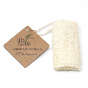 Luffa naturel exfoliant avec corde – 12,7 cm