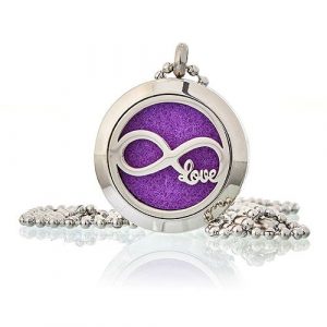 Collier d’aromathérapie – Infinity Love 25 mm