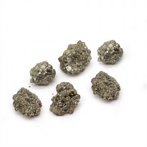 Pyrite du Pérou qualité supérieure – taille moyenne environ 6 pièces