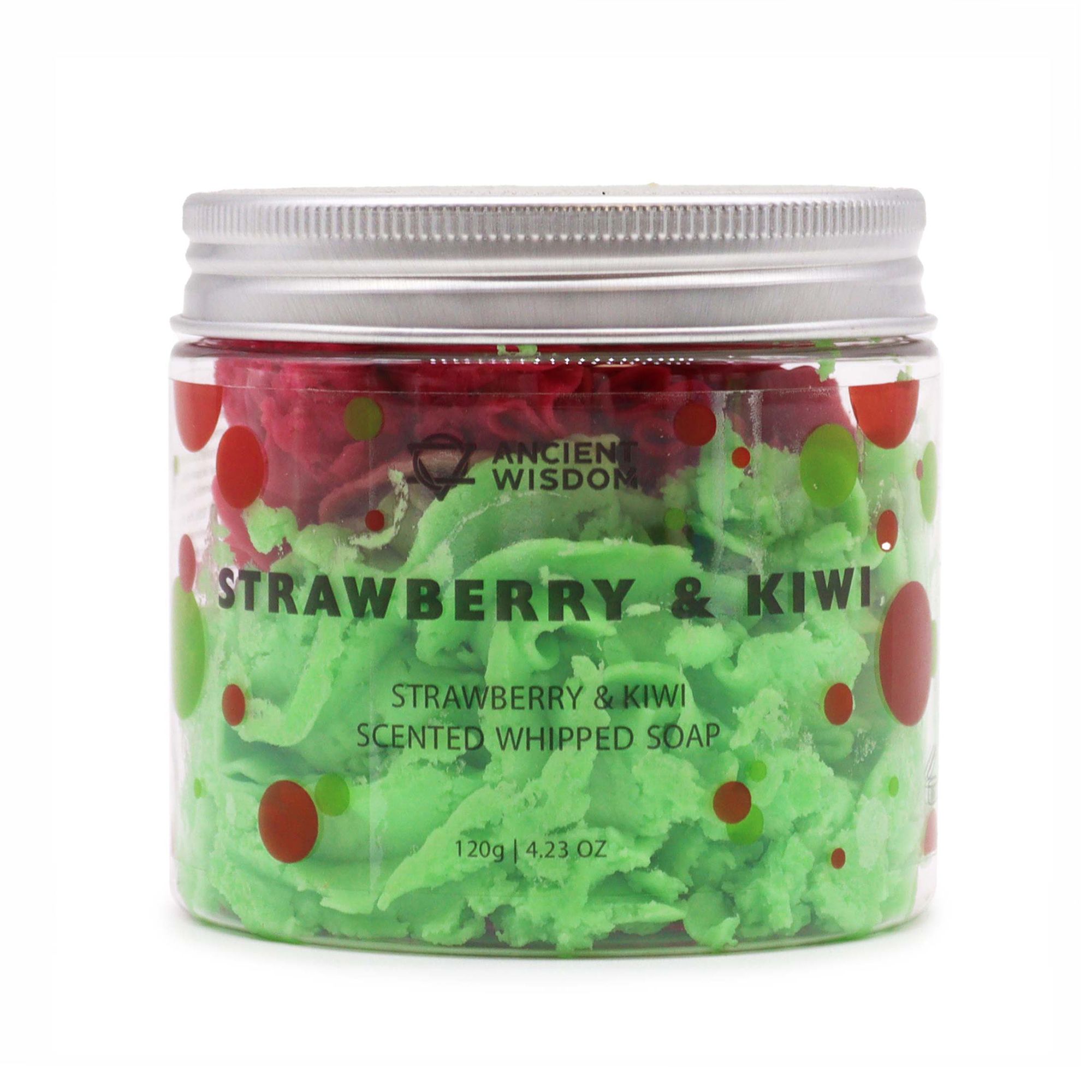 Savon Crème Fouettée Parfum Fraise et kiwi - 120g – Image 3