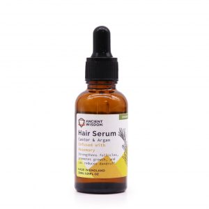 Sérum capillaire naturel au romarin – 30 ml – Soin fortifiant et revitalisant
