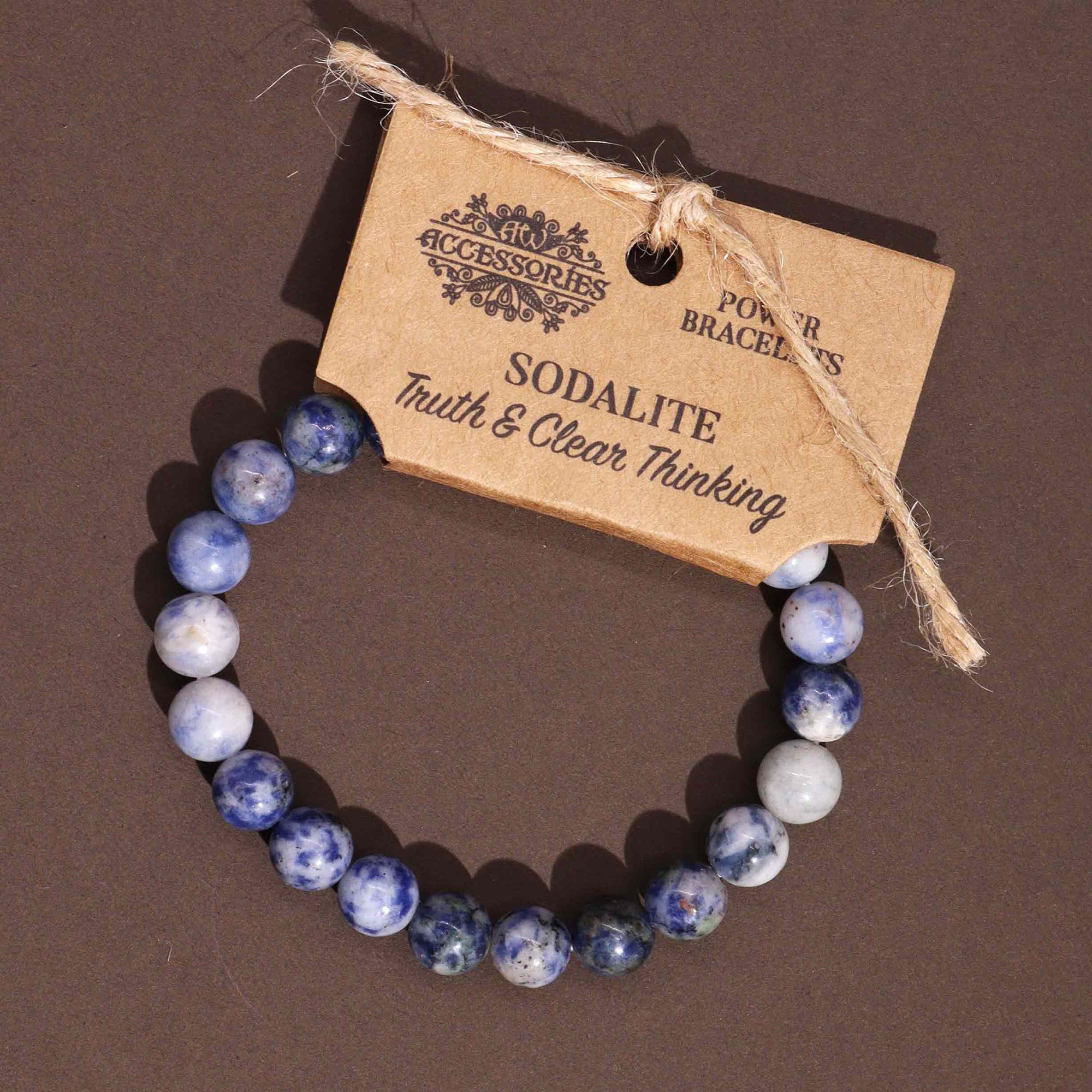 Bracelet Énergétique Sodalite – Calme Mental & Clarté – Image 2