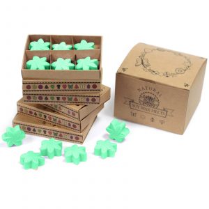 Coffret de 6 fondants parfumés à la cire de soja – Jardin secret