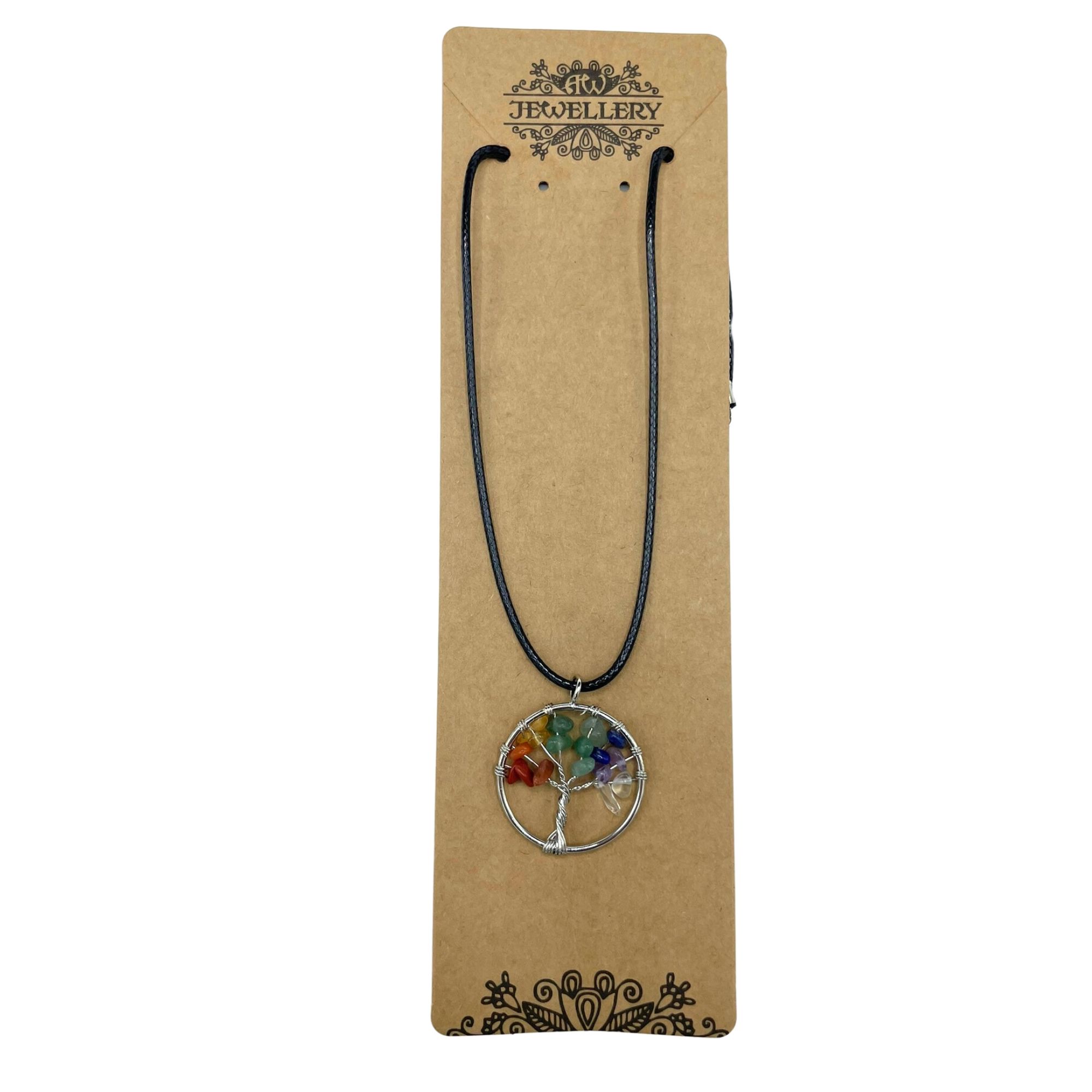 Collier Arbre de Vie 7 chakras en pierres naturelles – Image 4