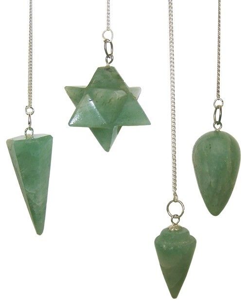 Pendule en aventurine verte naturelle – Image 2