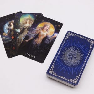 jeu tarot déesses 78 cartes livret guidance spirituelle féminin sacré