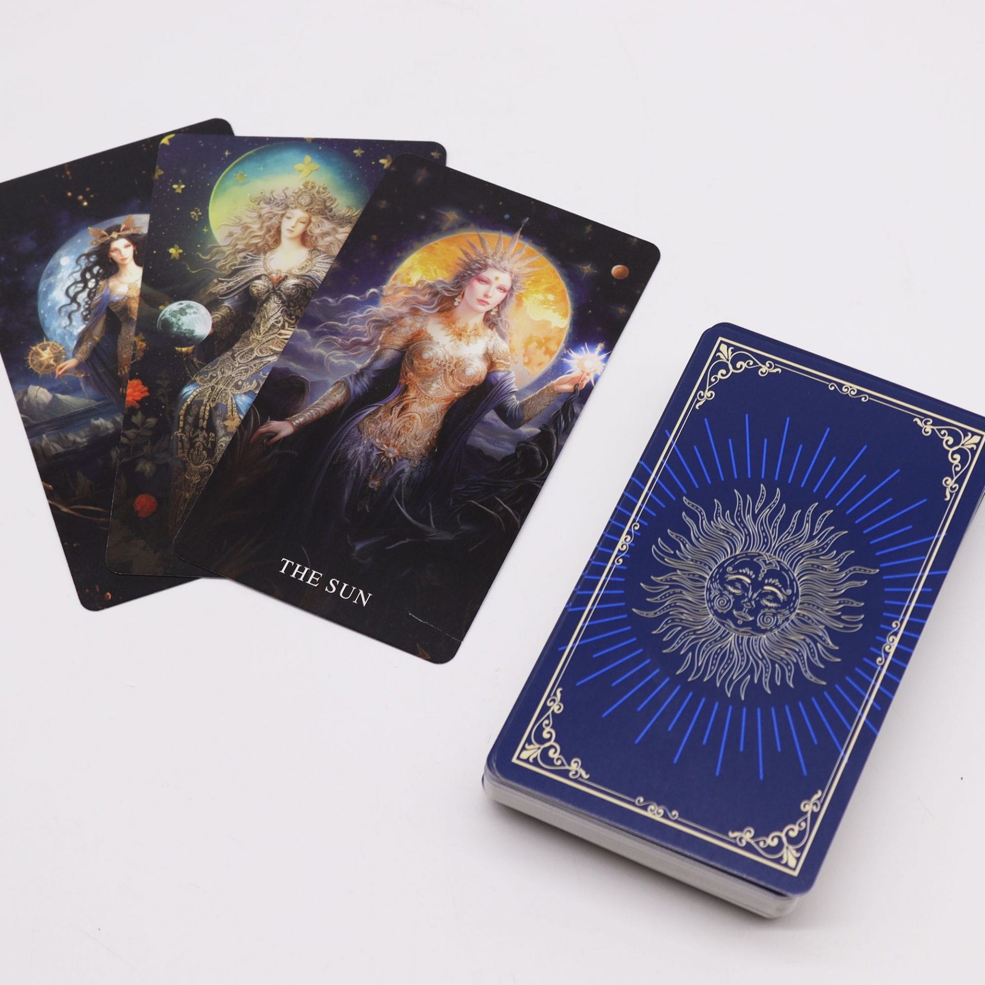 jeu tarot déesses 78 cartes livret guidance spirituelle féminin sacré
