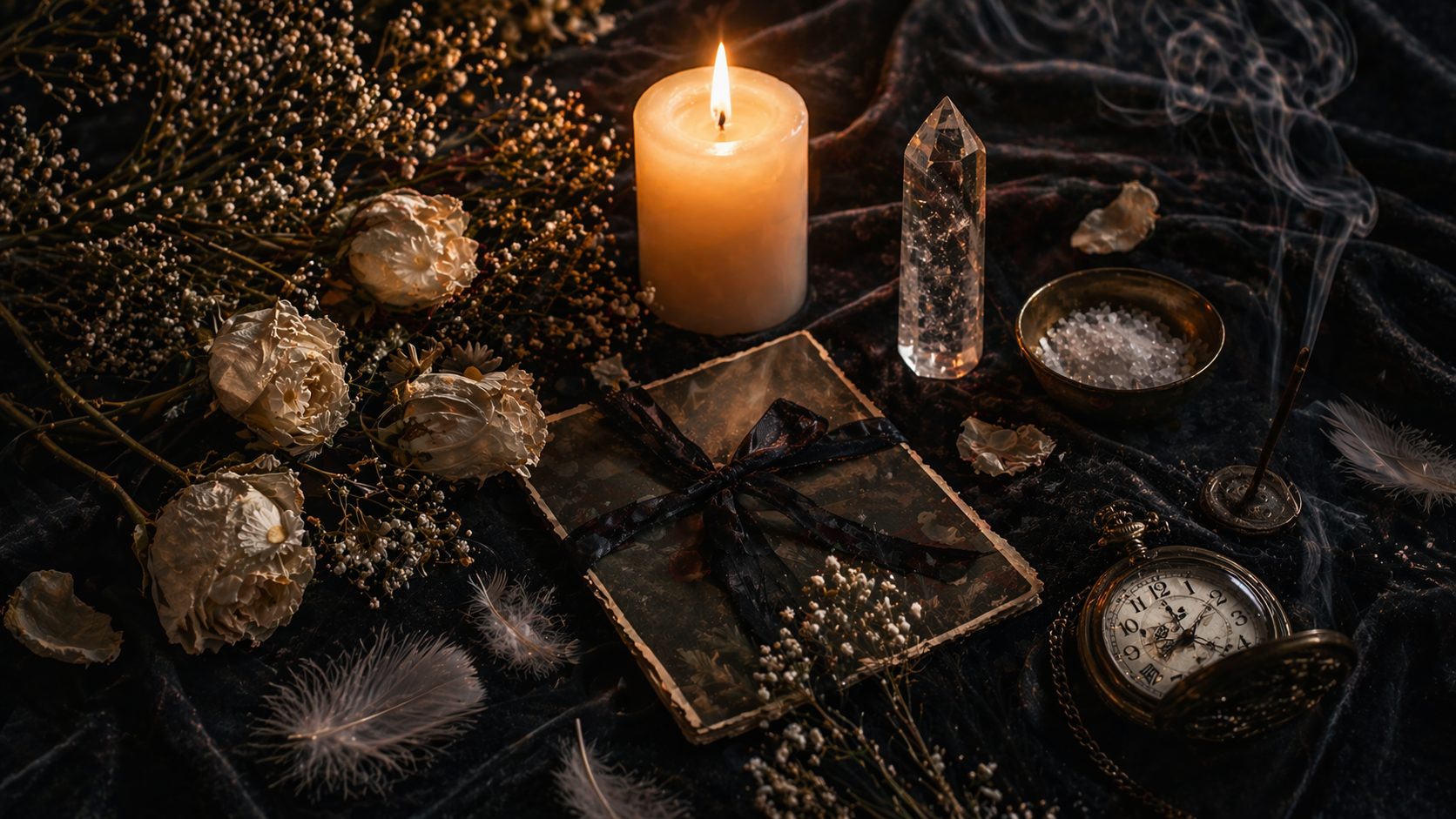 Entrer en contact avec les défunts — rituels et signes — Lumen Arca