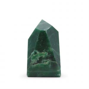 pointe jade indien pierre naturelle verte polie