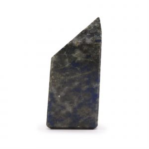 pointe lapis lazuli afghan pierre naturelle polie