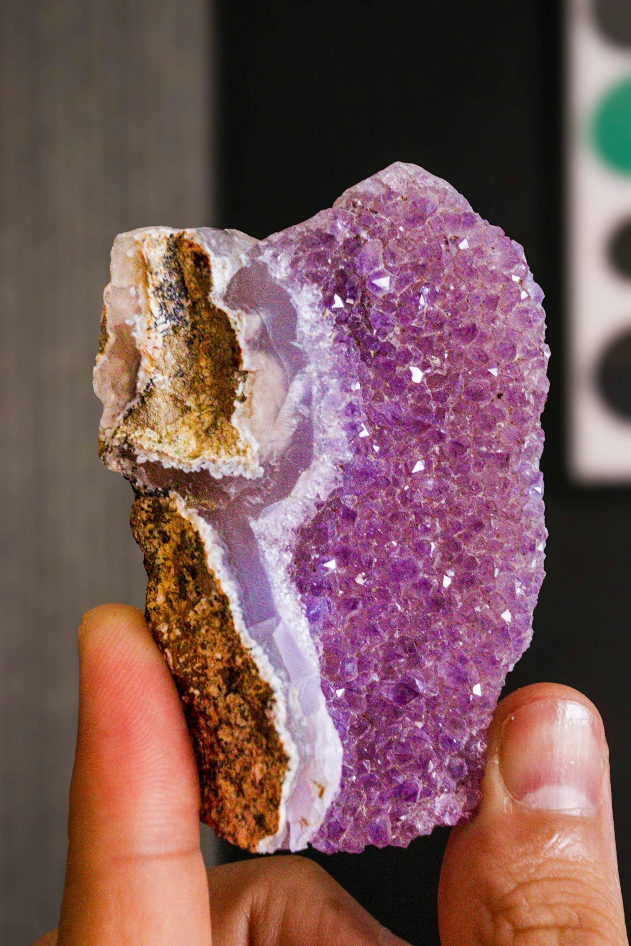 Améthyste cristal violet — propriétés lithothérapie