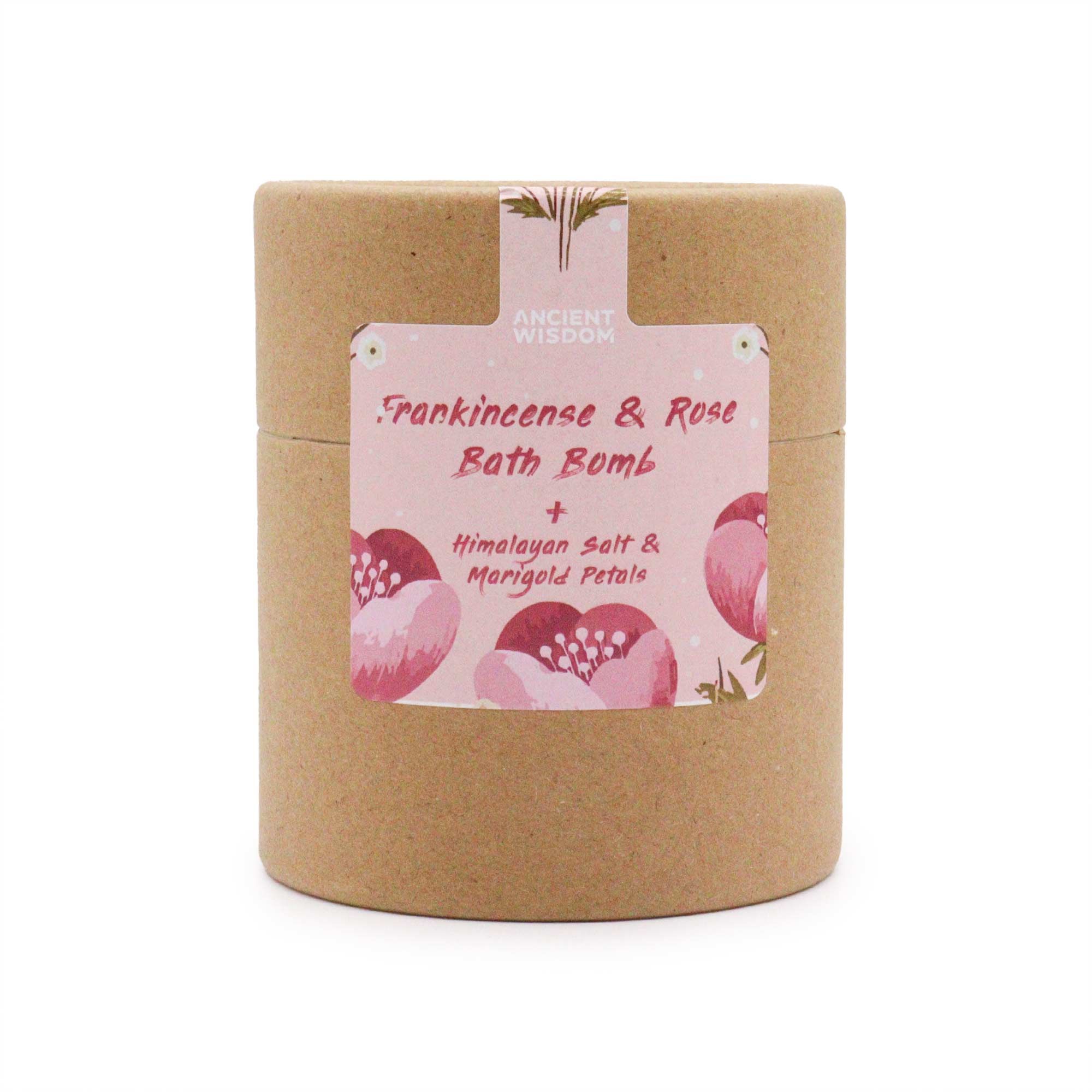 Bombe de Bain Blooming Pink Bliss — Encens, Rose Centifolia & Pétales de Souci – Image 3