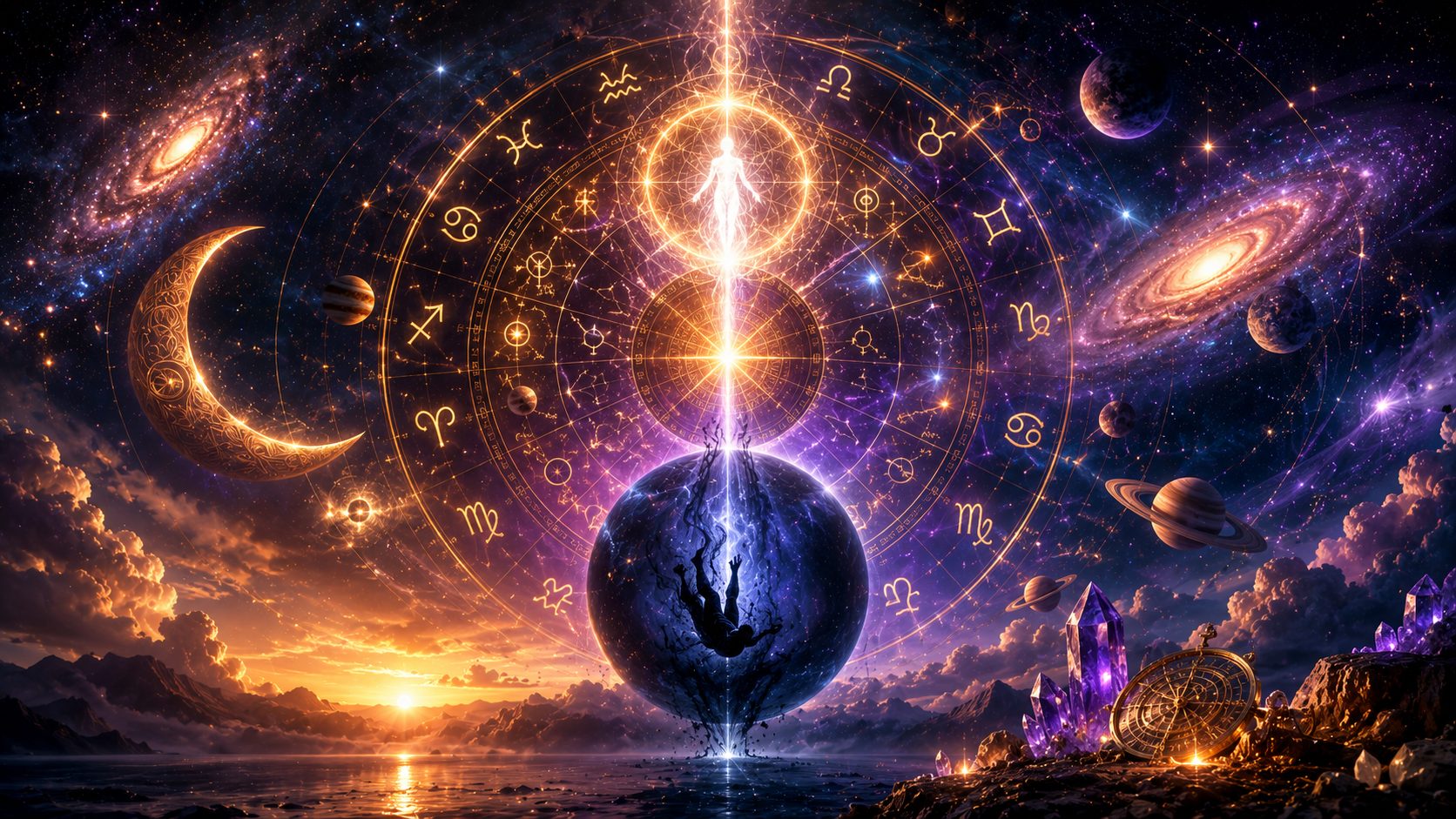 Astrologie karmique — nœuds lunaires et planètes rétrogrades — Lumen Arca