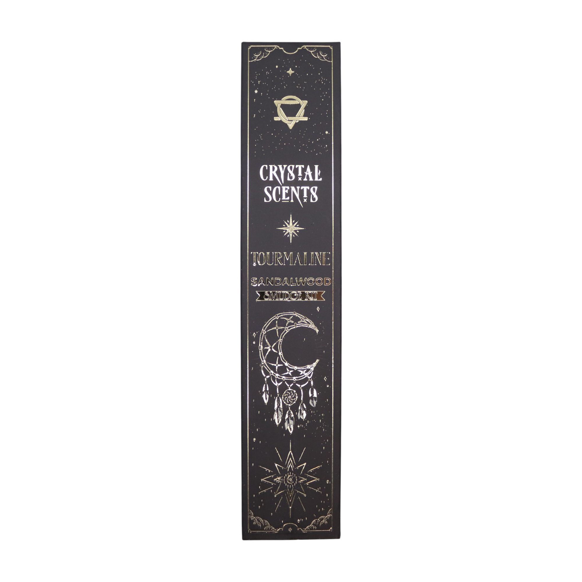 Encens Santal aux Cristaux de Tourmaline – 10 Bâtonnets Crystal Scents pour Méditation & Rituel – Image 4