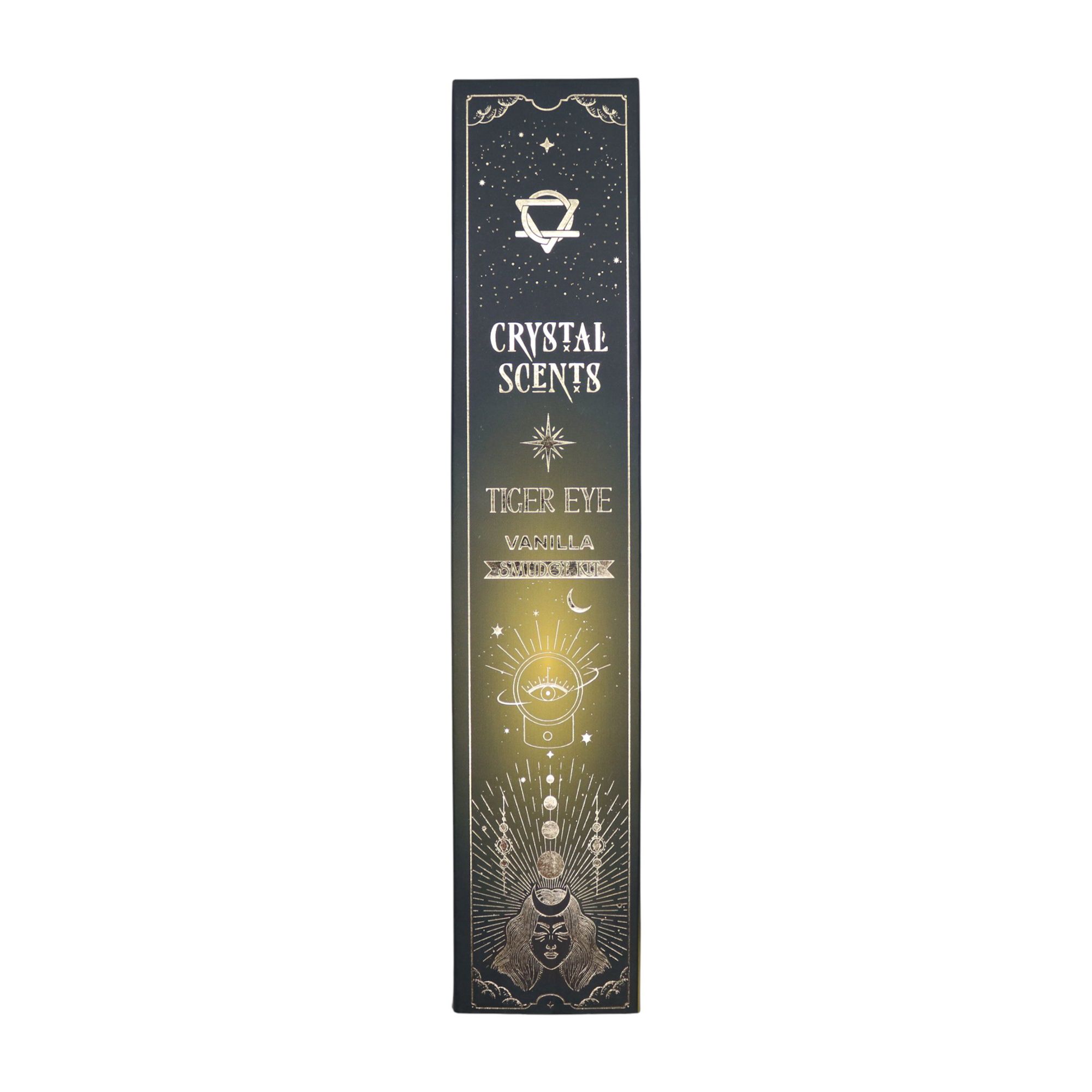 Encens Vanille aux Cristaux d’Œil de Tigre – 10 Bâtonnets Crystal Scents pour Ambiance & Rituel – Image 5