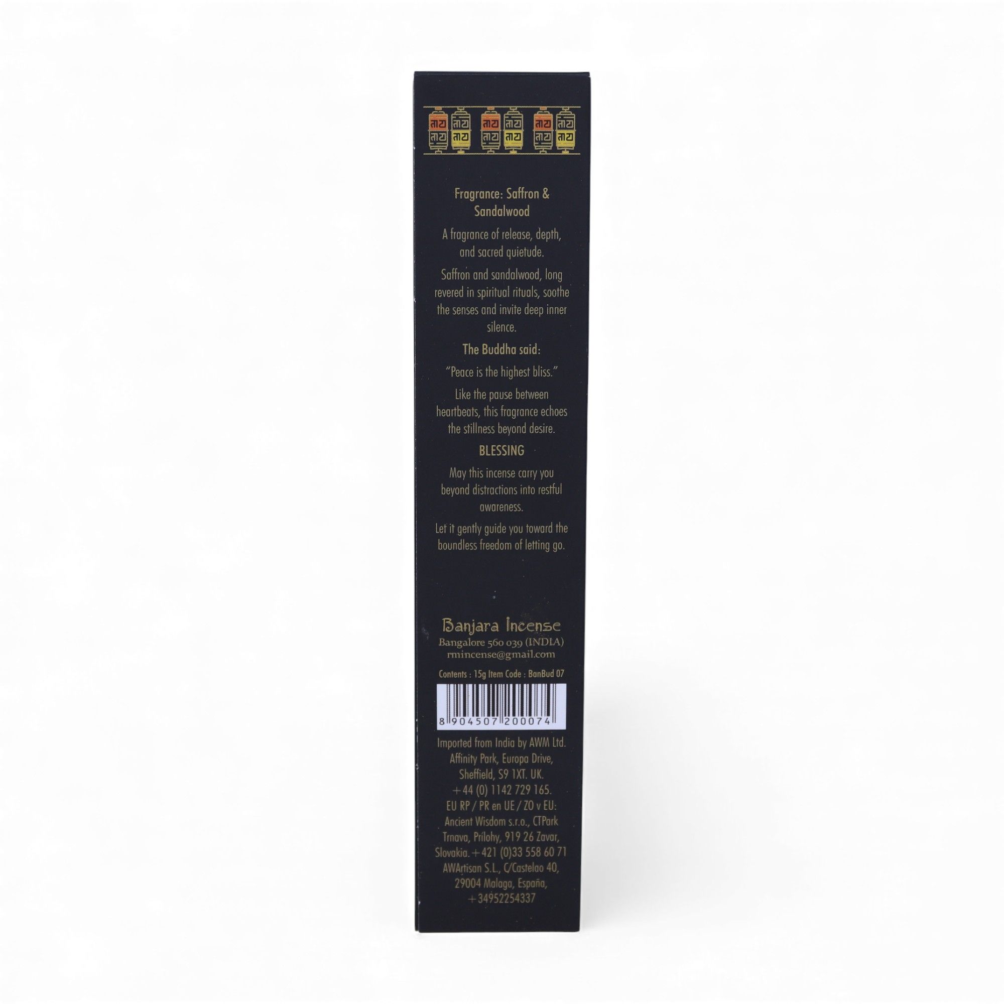 Encens Banjara Bouddha Nirvana – Méditation, Paix & Harmonie Spirituelle – Image 5