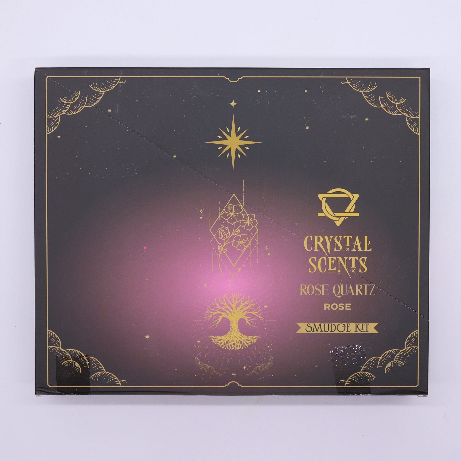 Encens Rose aux Cristaux de Quartz Rose – 10 Bâtonnets Crystal Scents pour Rituel & Ambiance Douce – Image 3
