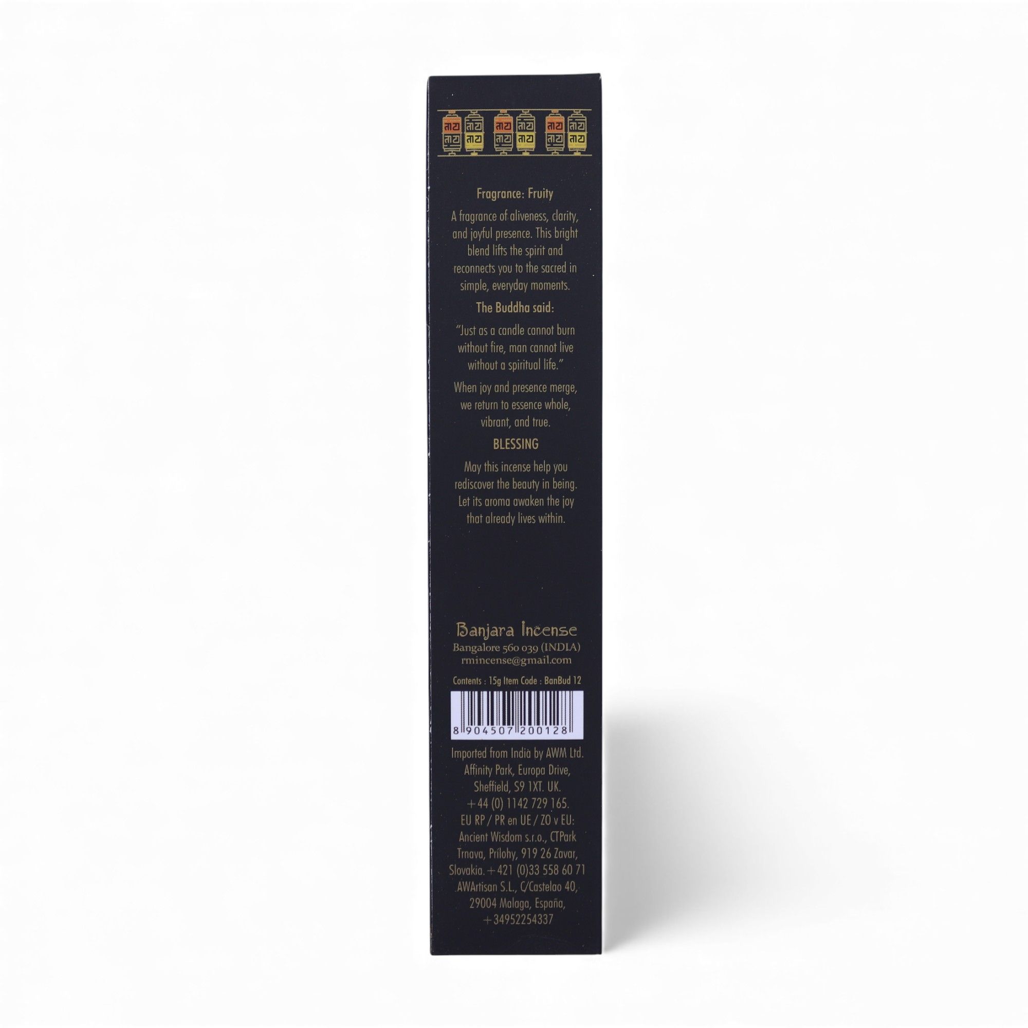 Encens Banjara Bouddha Essence – Introspection, Calme & Reconnexion Spirituelle – Image 2
