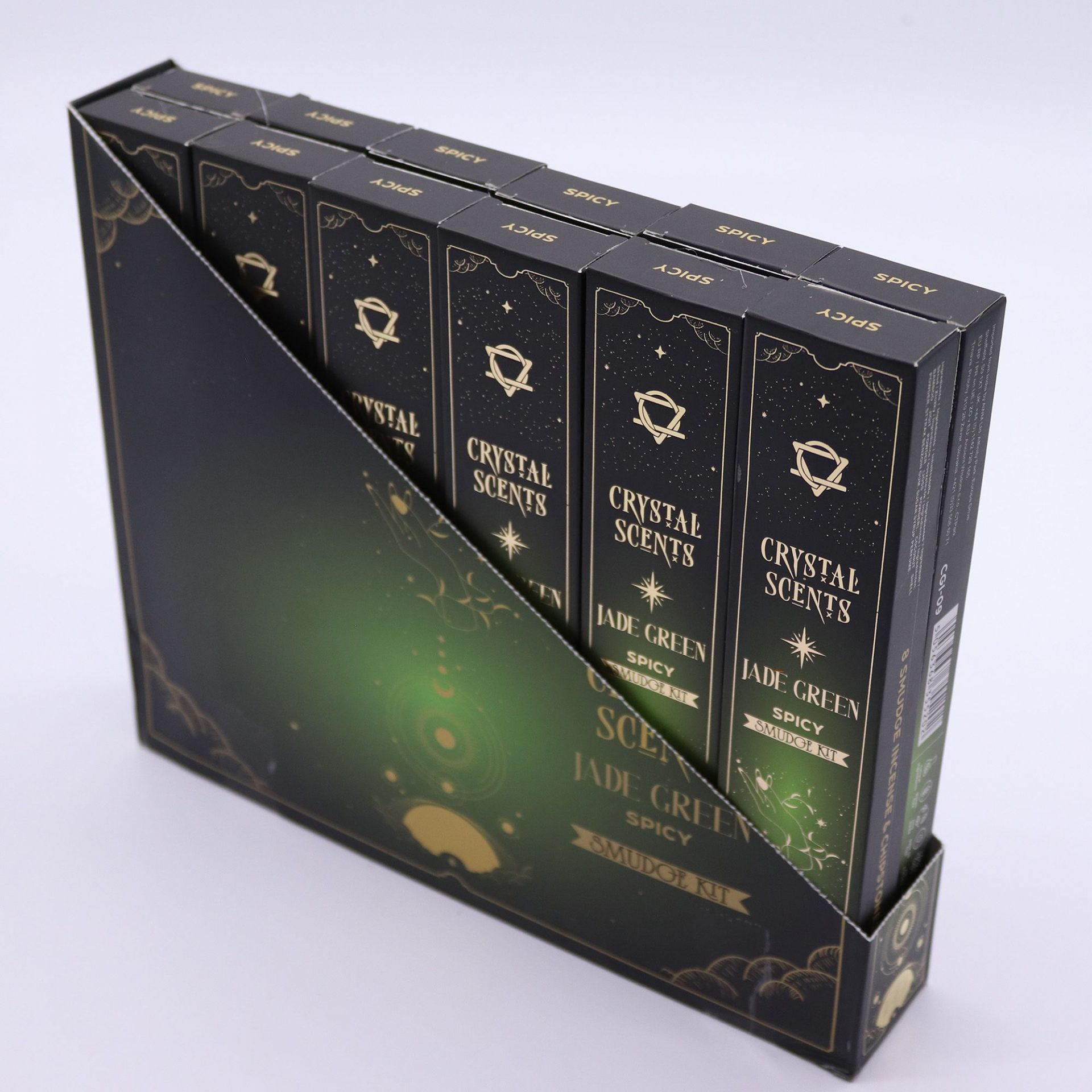 Encens Épicé aux Cristaux de Jade – 10 Bâtonnets Crystal Scents pour Ambiance & Rituel – Image 5