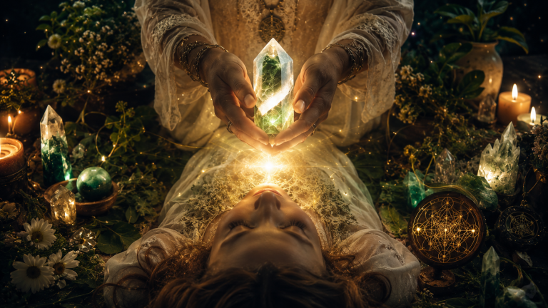 Rituel de guérison en Wicca : corps, âme et énergie — 3 rituels complets avec formules