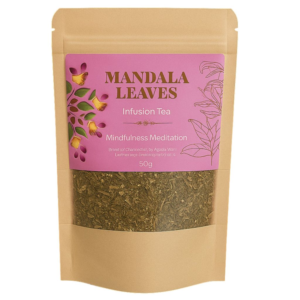 Sachet d’infusion Méditation de Pleine Conscience 50g, mélange de camomille, lavande et fleurs séchées