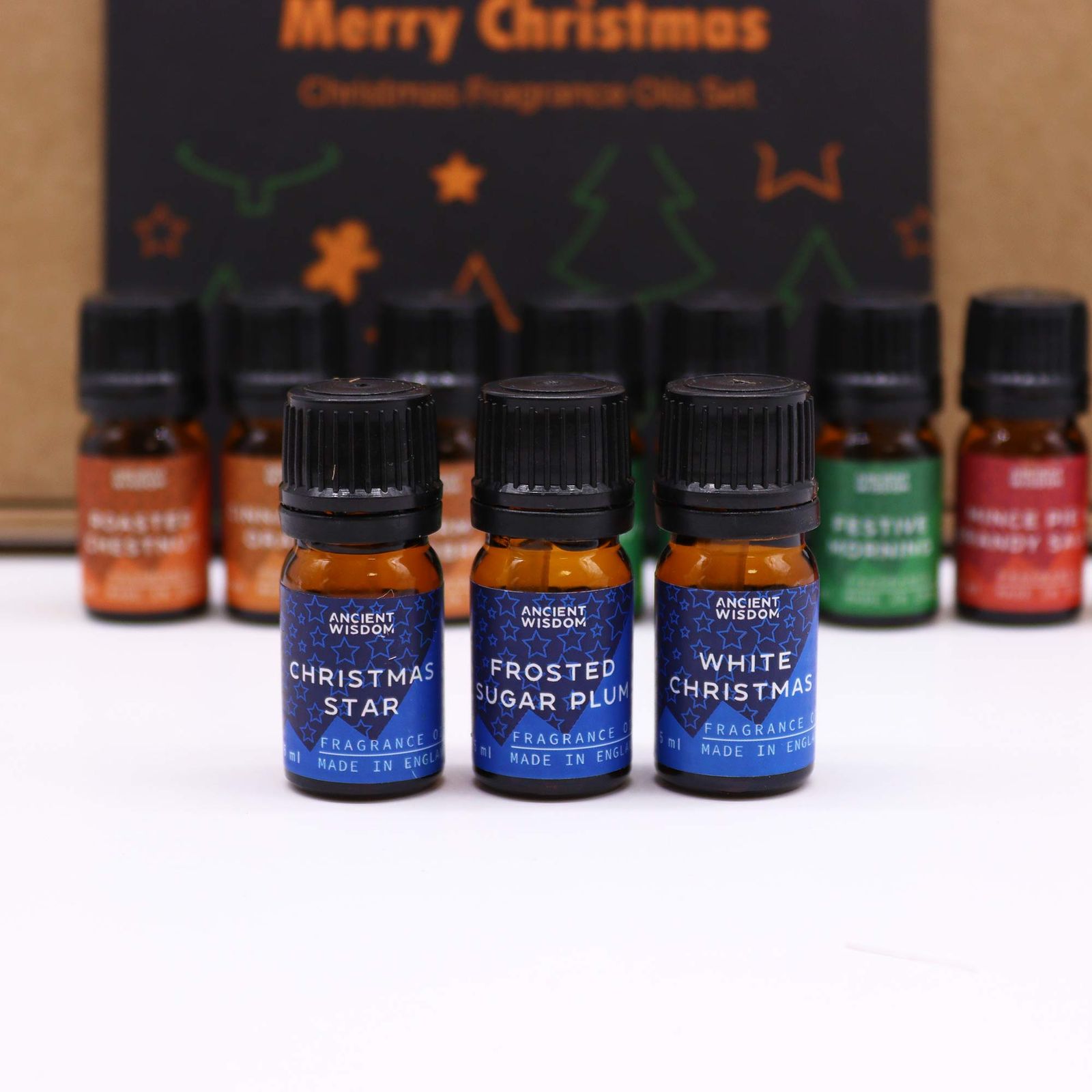 Coffret de Parfums Délices Festifs — 12 Huiles Parfumées de Noël – Image 4