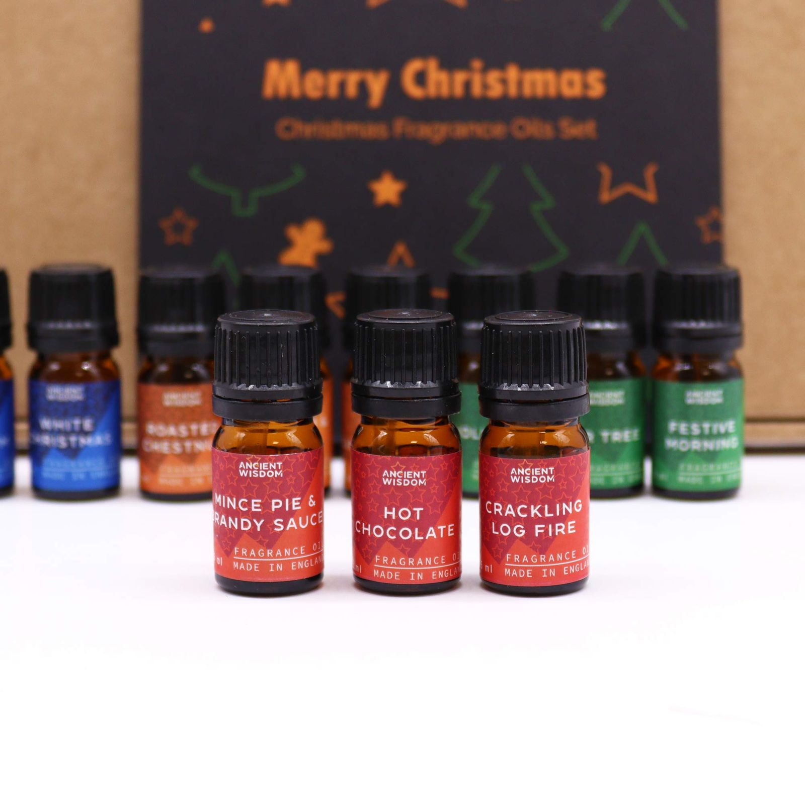 Coffret de Parfums Délices Festifs — 12 Huiles Parfumées de Noël – Image 7