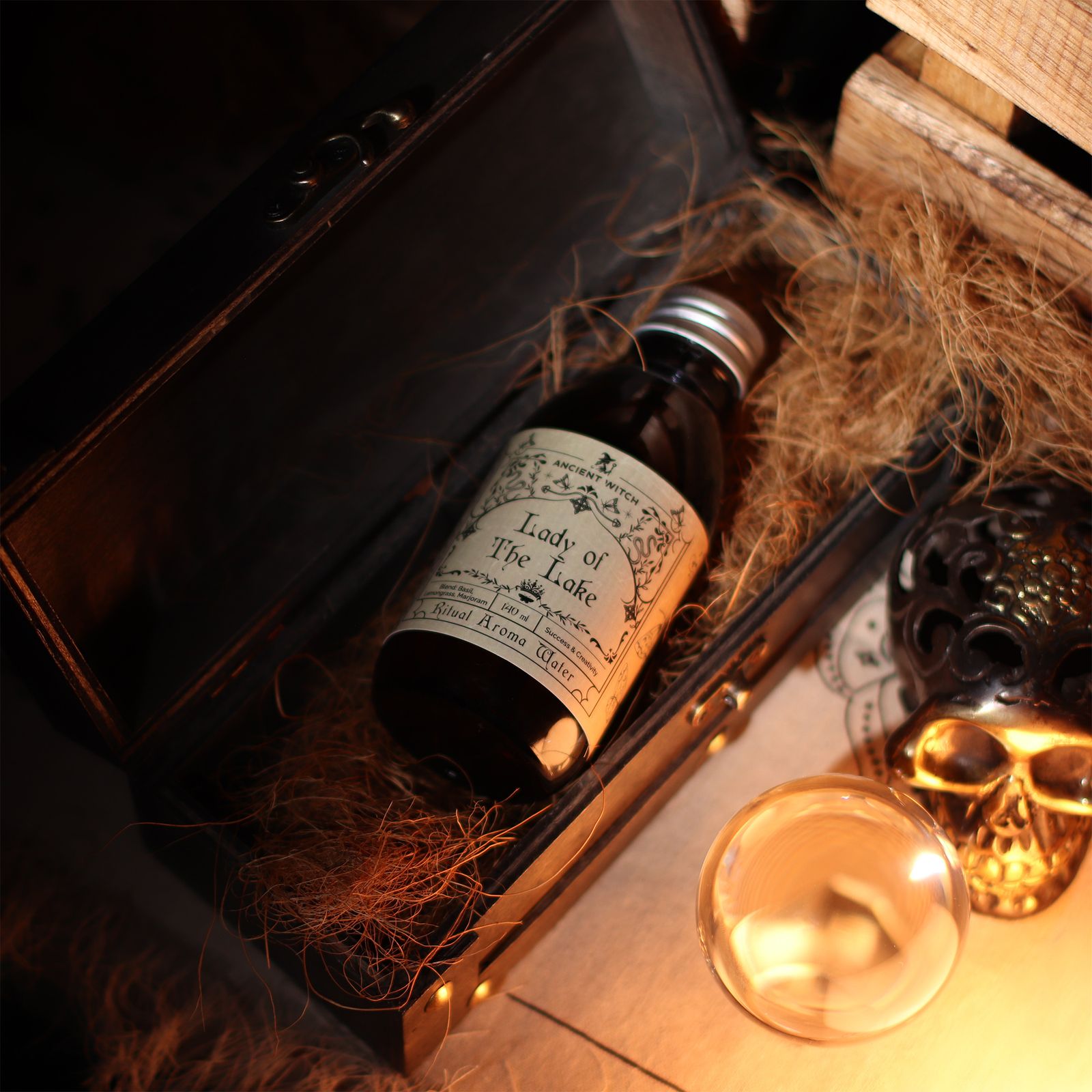 Eau Rituelle Dame du Lac – Inspiration, Créativité & Réussite – 140 ml – Image 6