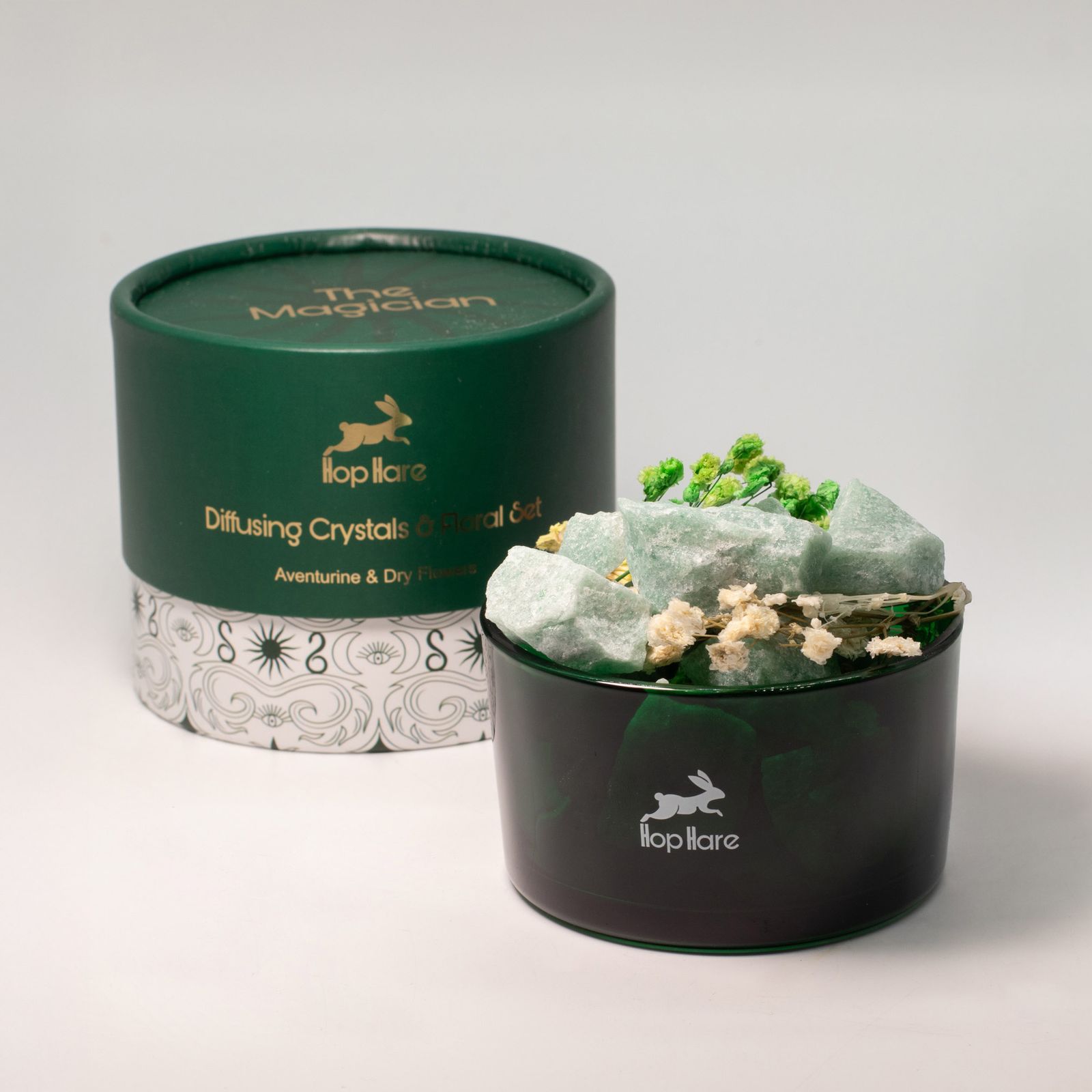 Le Magicien — Coffret Diffuseur Aventurine et Fleurs Séchées – Image 6