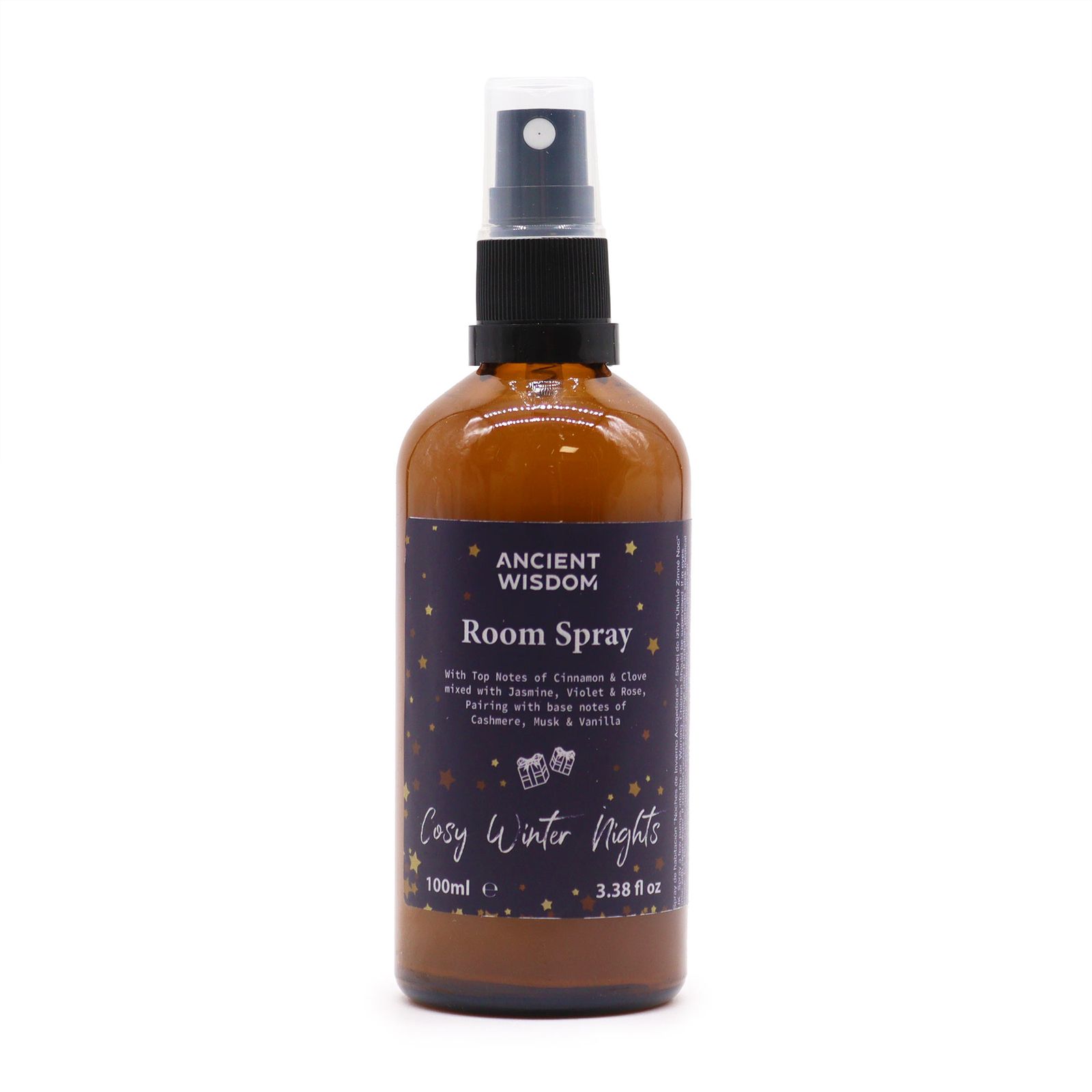 Spray d’ambiance et d’oreiller Douceur Nuits d’Hiver 100 ml, parfum cosy