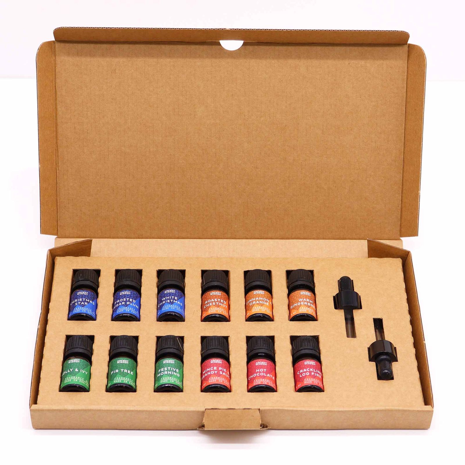 Coffret de Parfums Délices Festifs — 12 Huiles Parfumées de Noël – Image 3