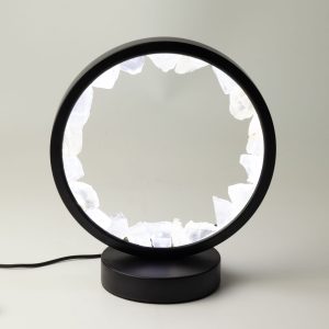 Esprit Zen — Lampe Halo en Quartz Clair