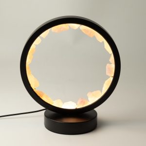 Corps Zen — Lampe Halo en Quartz Rose